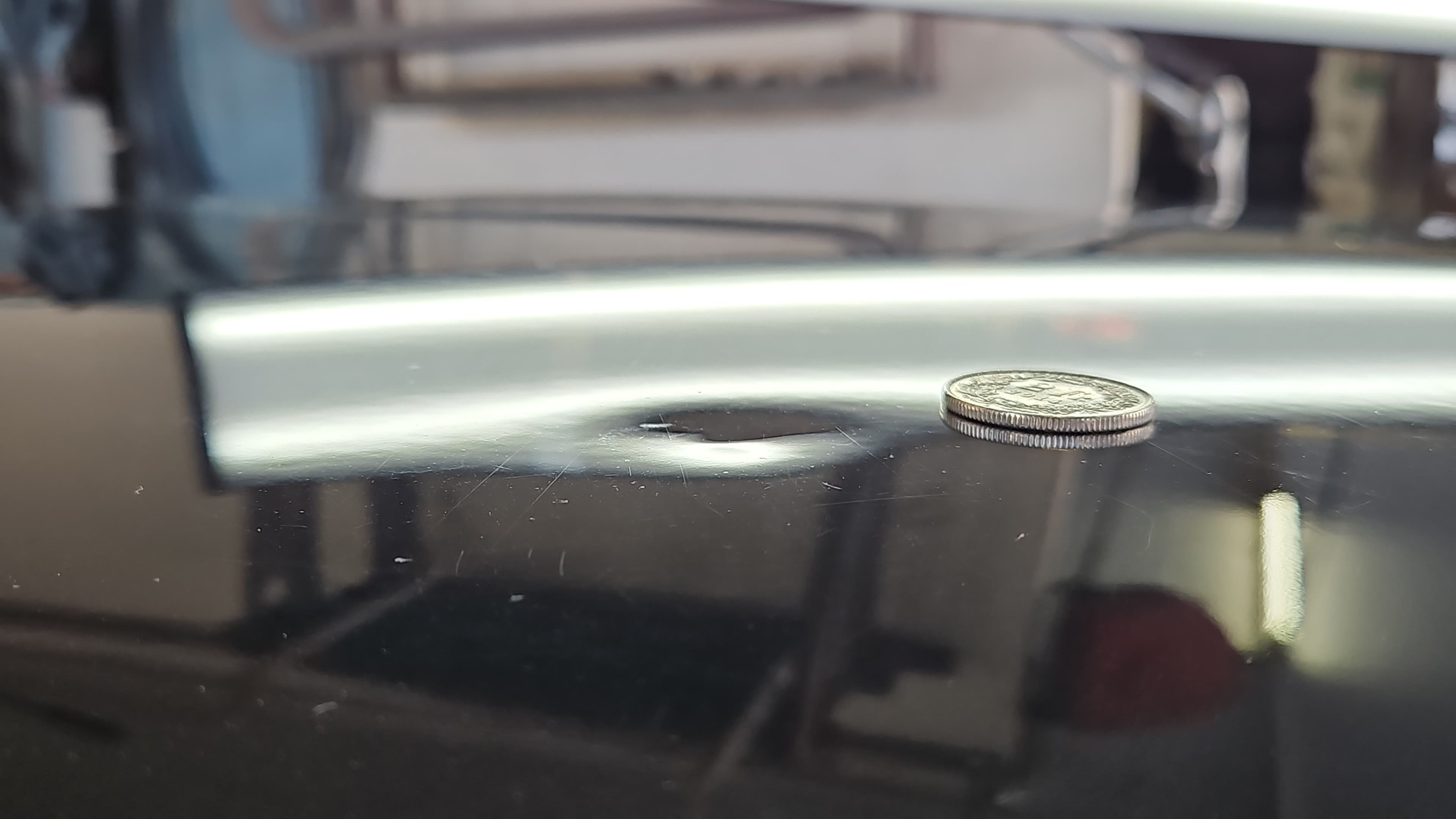 Hail Damage on Hood - Prima